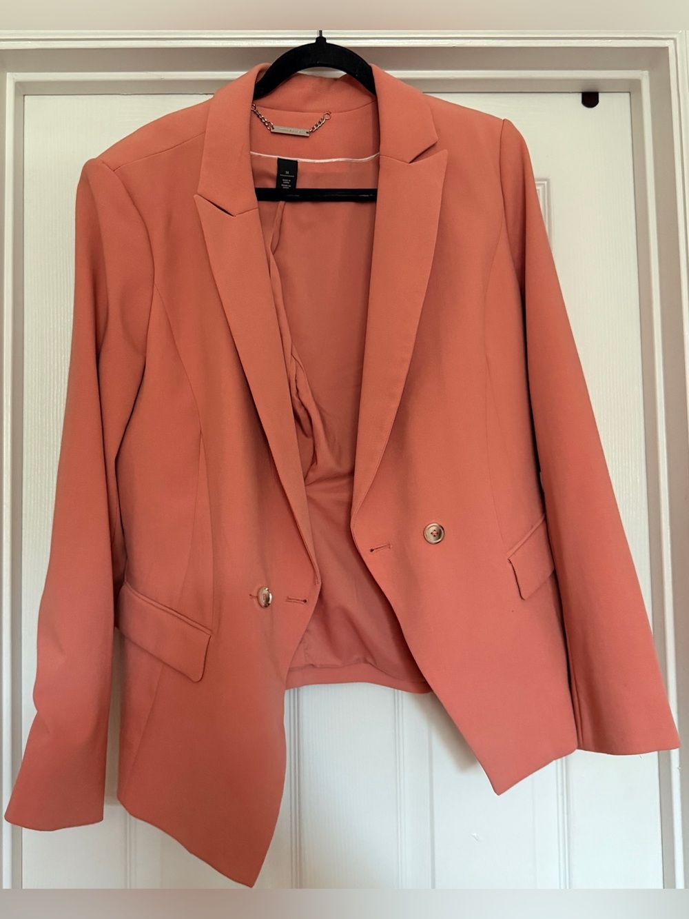 White House Black Market Coral Blazer - Sz 14